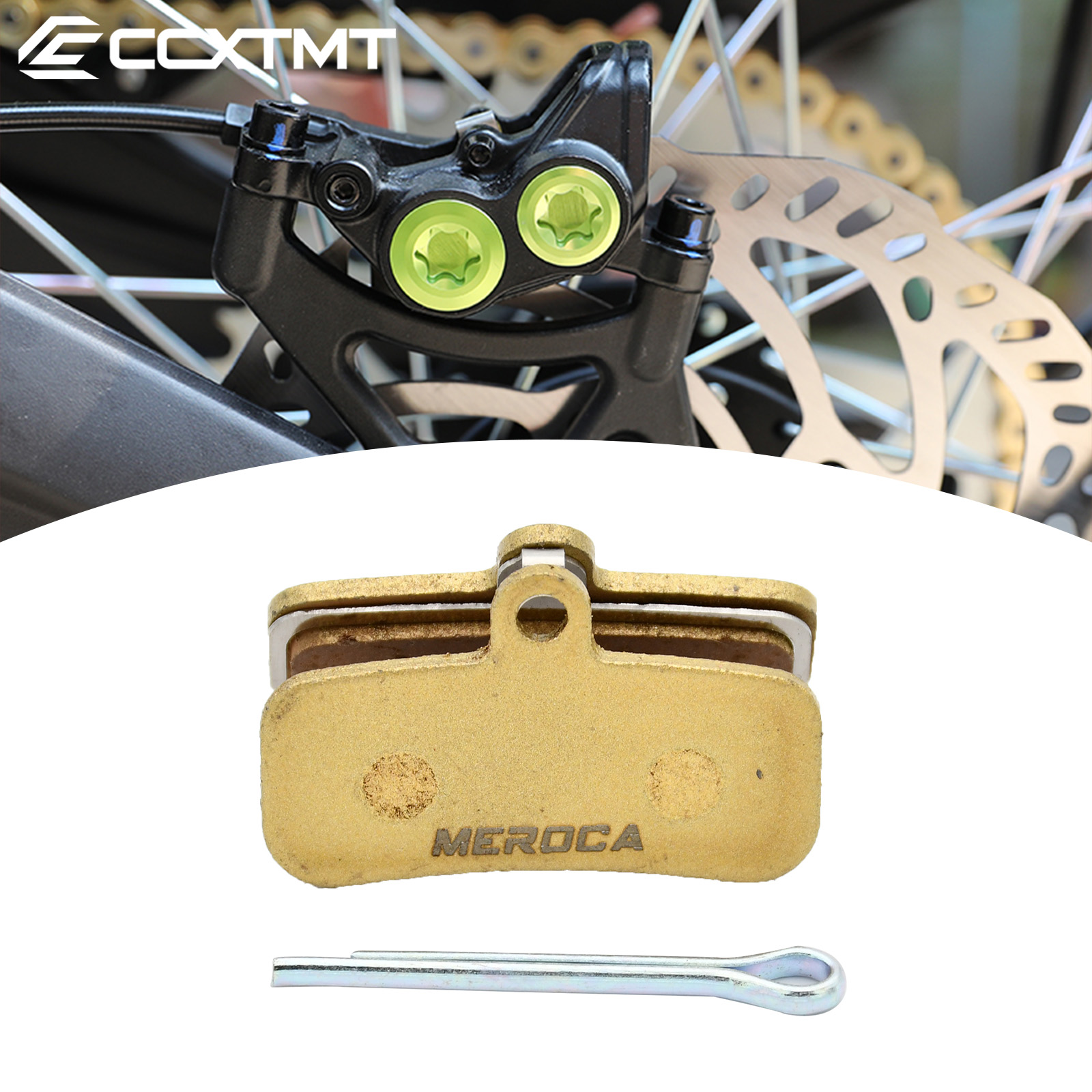 Brake Pads Bike - Motorfiets Voor en Achter Stille Remblokken