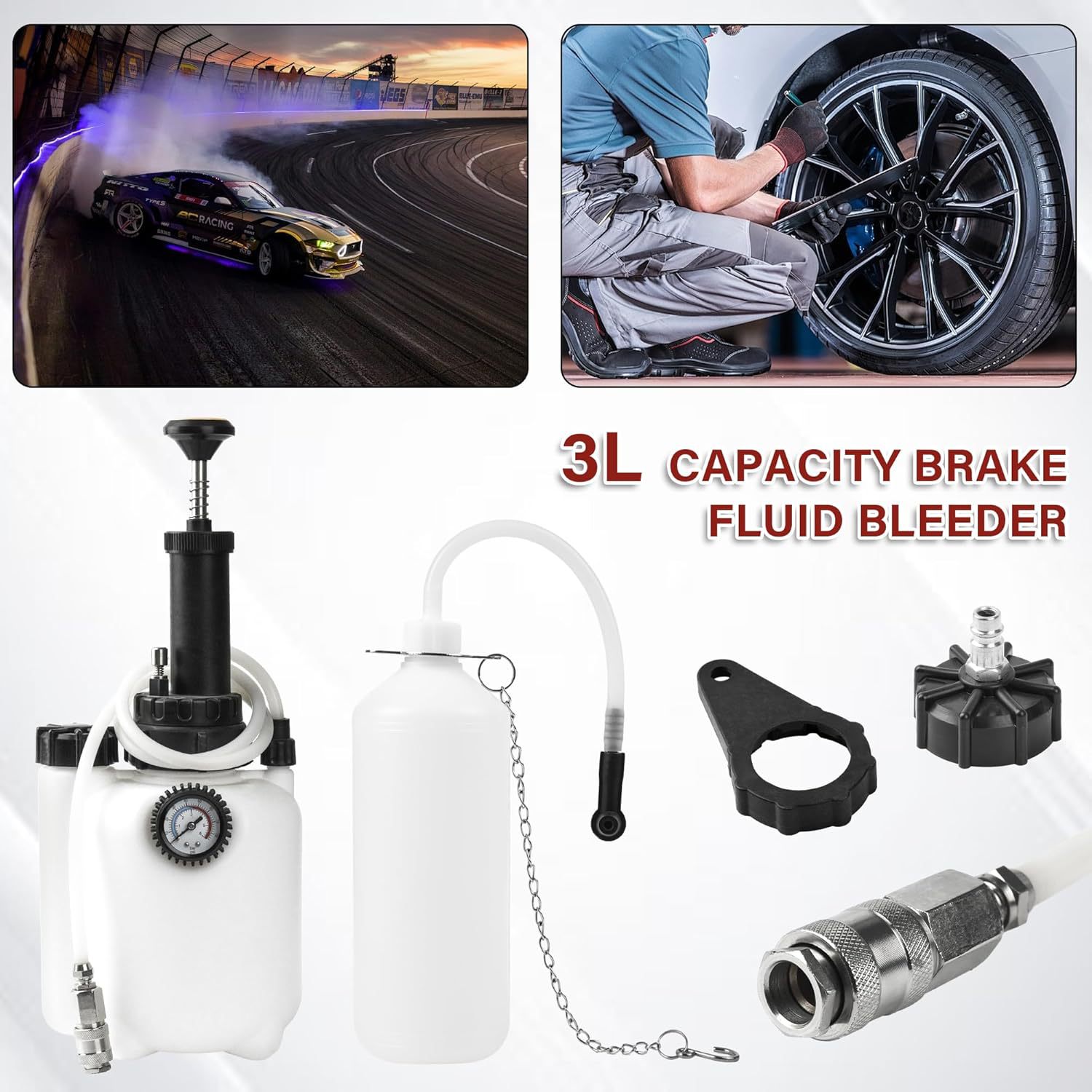 3L grote capaciteit, 1 set rem - Brake Fluid recensie en prijs