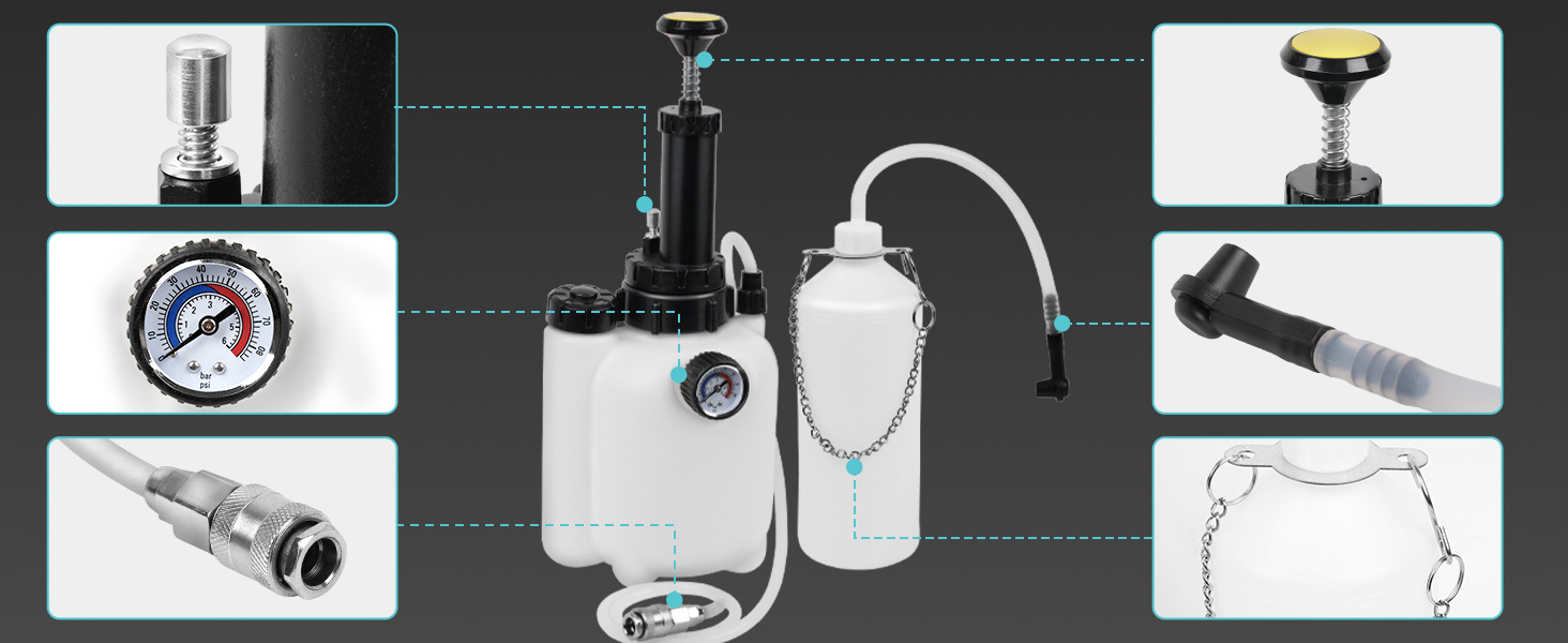 3L grote capaciteit, 1 set rem - Brake Fluid recensie en prijs
