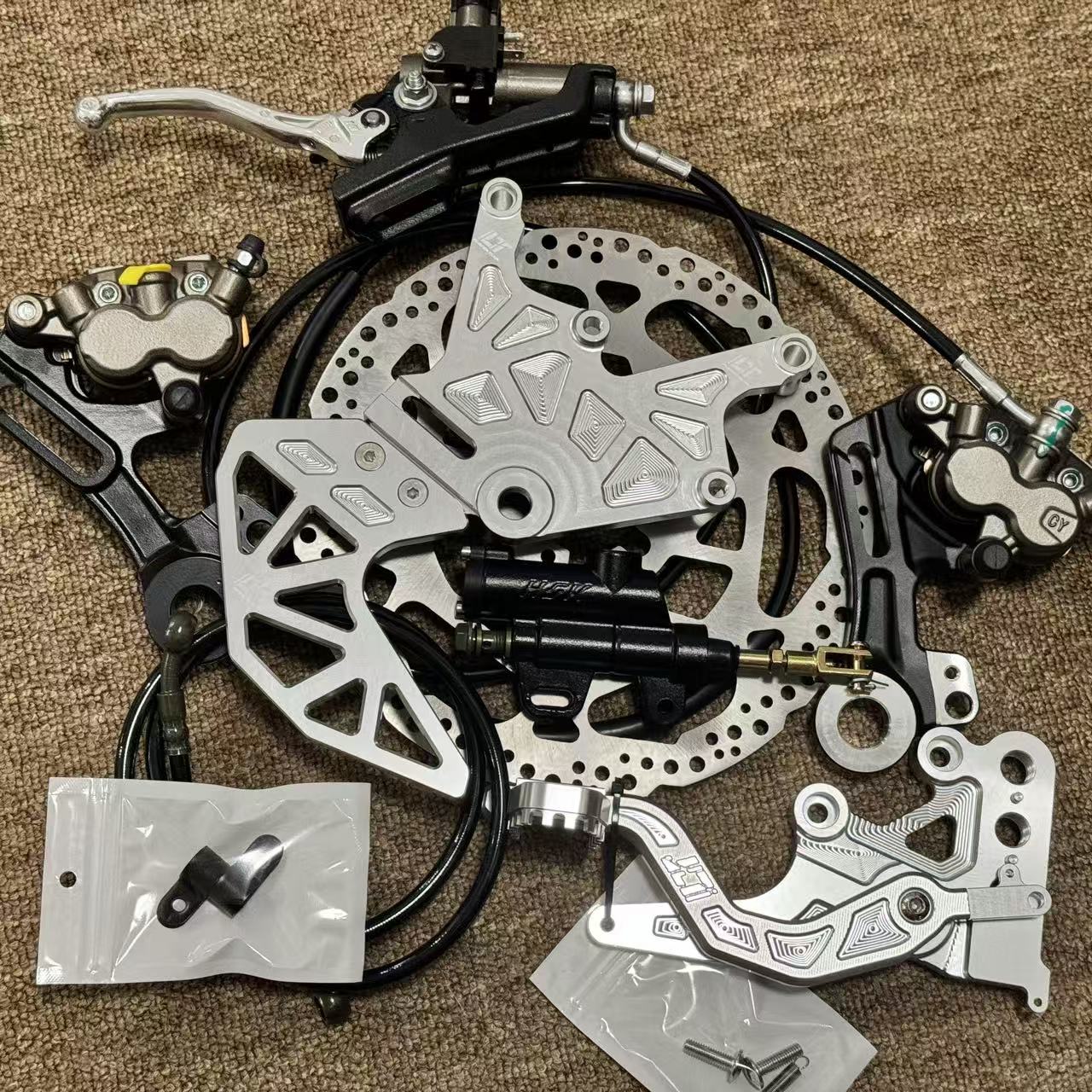 Dubbele remklauwbeugelset voor - Brake Caliper recensie en prijs