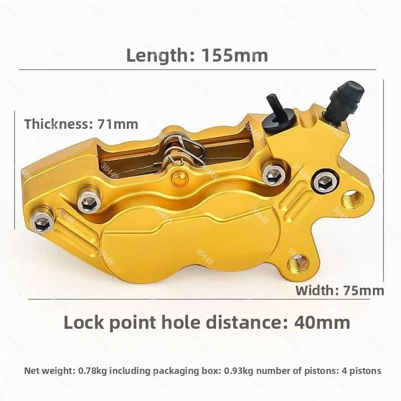 Motorcycle CNC vierzuiger remk - Brake Disc Motorcycle recensie en prijs