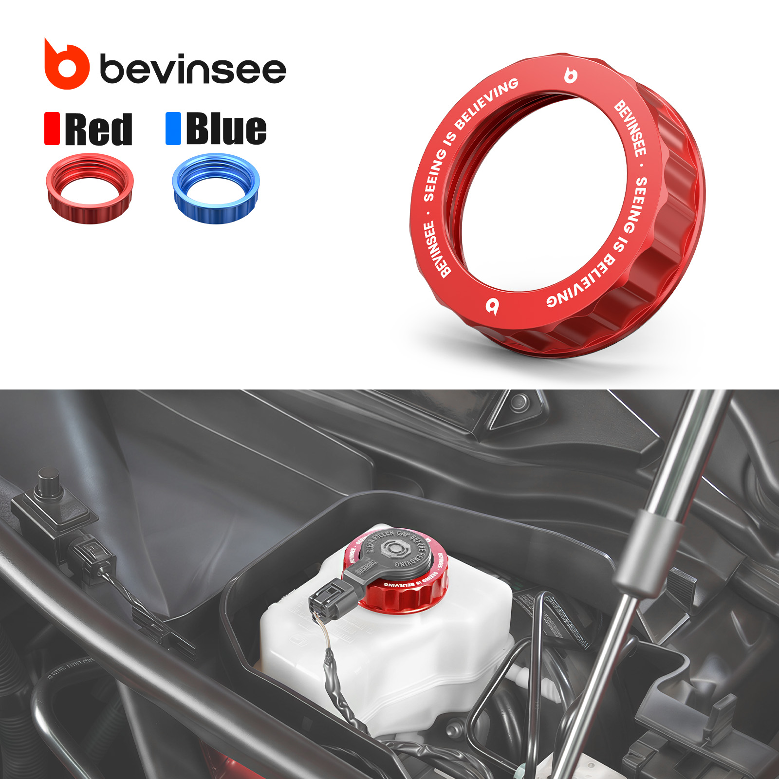 BEVINSEE Aluminium Remvloeisto - Brake Fluid recensie en prijs