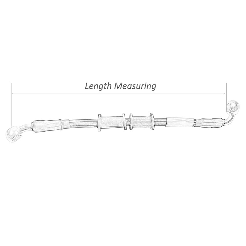 400 mm-2400 mm remslang hydrau - Motorcycle Brake Cable recensie en prijs